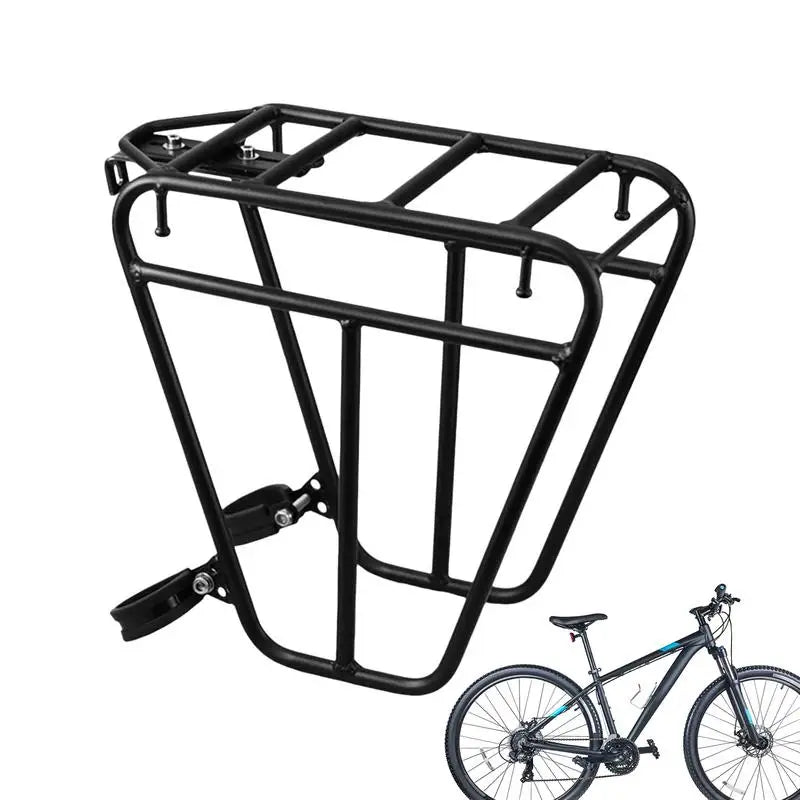 25KG Capacity Heavy Duty Steel Bicycle Parking Rack Mountain Bike Cargo Rack Cycling Luggage Carrier Bike Repair Stand Accessory