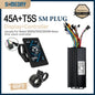 3 mode Controller Sinewave 45A 36/48/52V Ebike Controller With JN Display For 1000W-3000W Electric Bicycle Conversion Kit 45A T5S SM