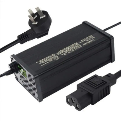 Smart 24S LCD Display 87.6V 8A 10A 5A LiFePo4 Lithium battery charger AC220V 110V EU UK AU Plug for electric tricycles scooter