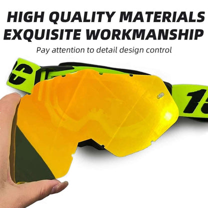 High Quanlity Motorcycle Glasses Goggles Motocross Goggles Helmet MX Moto Dirt Bike ATV Ski Outdoor Sports Glass Scooter Goggles