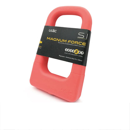 ULAC Silicone U-lock Mountain Bike Lock Universal Aluminum Alloy Lock Waterproof Anti-collision Lock MU3