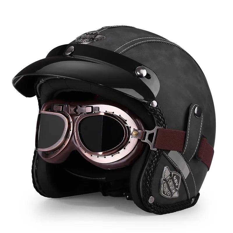Inner sun visor and outer clear shield of adult riding helmet