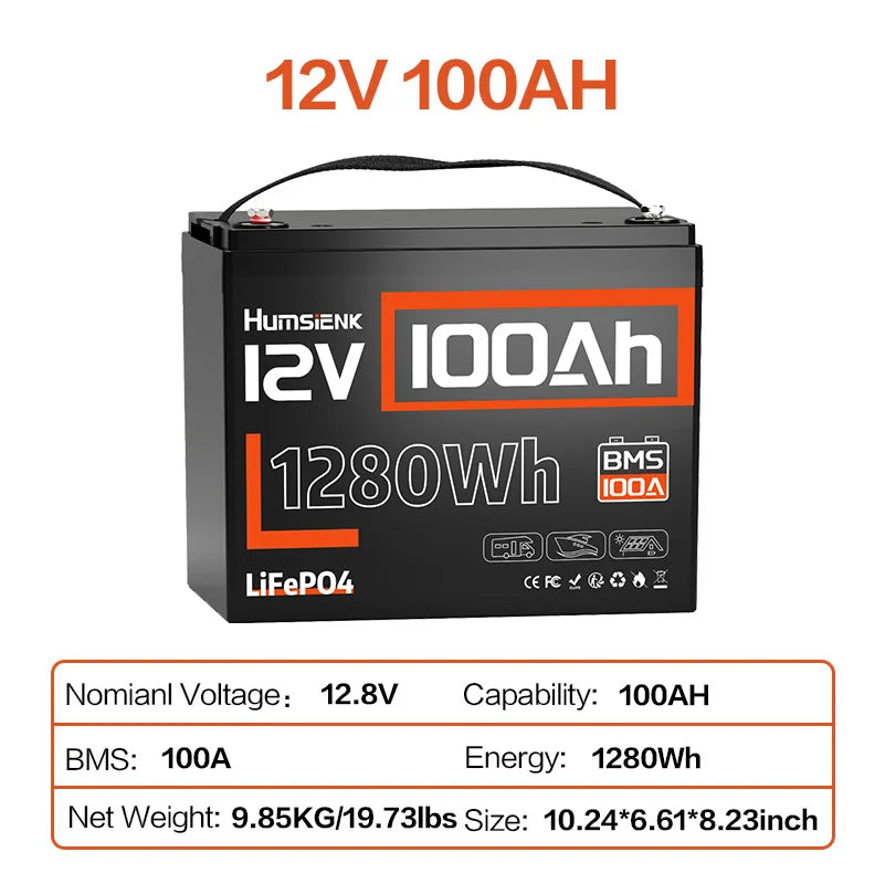 12V 100AH