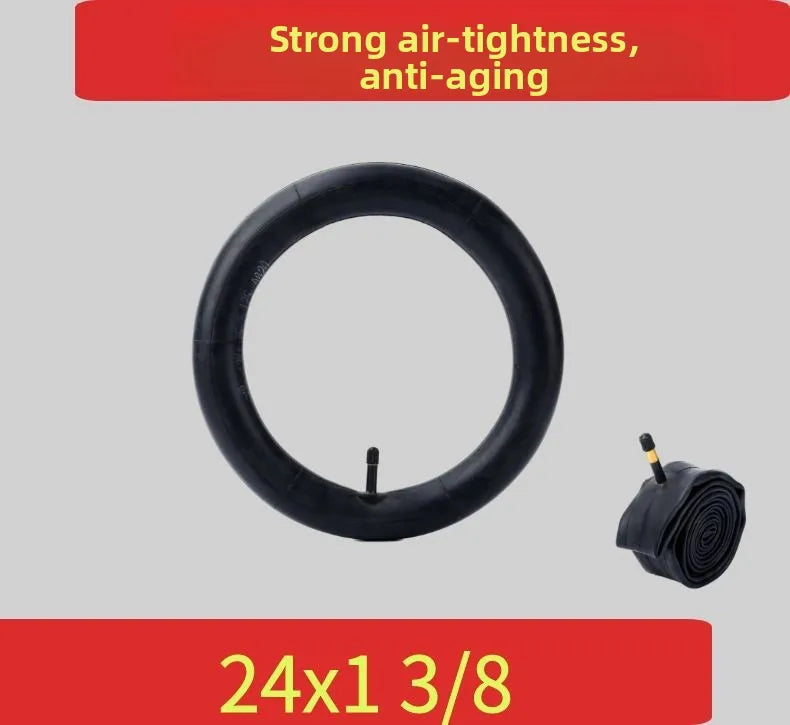 Bicycle Outer Tire 2/4/6/8/20/24/26 Inch X.75/2.25 Children's Single Speed Bicycle Inner Tube Replacement Parts 24 x 1 3 8 inner tube for bicycle China