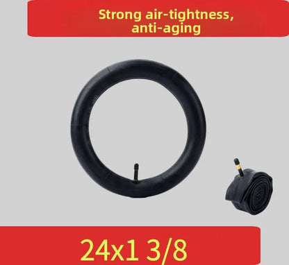 Bicycle Outer Tire 2/4/6/8/20/24/26 Inch X.75/2.25 Children's Single Speed Bicycle Inner Tube Replacement Parts 24 x 1 3 8 inner tube for bicycle China
