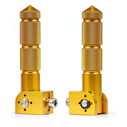 M8" 5/16IN Thread CNC Universal Pedals Folded Footrest Footpeg For Motorcycles, Bicycles, Electric Vehicles, Mopeds, Karts