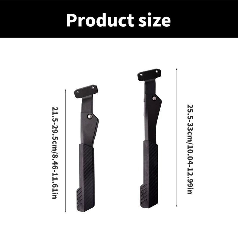 5asd Adjustable Bicycles Kickstand Aluminum Alloy Road Bike Parking Stand Foot Brace