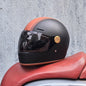 Full face motorcycle helmet - Classic design, suitable for both men and women, with safety protection certified by DOT 13 China
