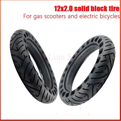 12x2.0 Honeycomb Solid wheel Tire for 12 inch Hoverboard Self Balancing Electric Scooter Spare Parts 12x2.125 tyre