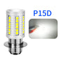 BA20D H6 P15D H4 HB2 9003 LED Bulb Motorcycle Headlight Bulbs Spotlights Hi Lo Foglight 12V White Super Bright Autobike Fog Lamp P15D