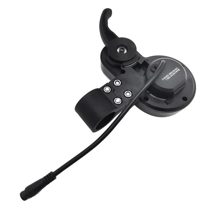 QS-S4 36V-60V Thumb Throttle LCD Display Meter for Zero 8 9 10 8X 10X Electric Scooter 6PIN Display Accessories