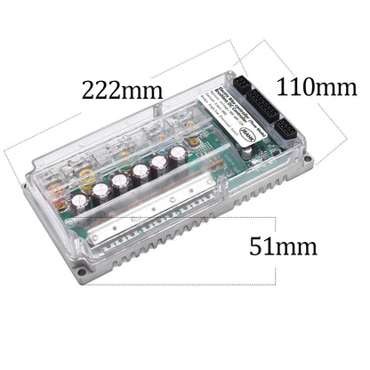 JRAHK BLDC 72V 3000W Electric Motorcycle Controller E-bike 2000W-4000W 48V 60V 72V For Electric Snow Scooter Accessories