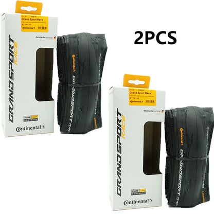2PCS Continental GRAND SPORT RACE Road Tire Anti Puncture Racing Road Bicycle Tire Lightweight Racing Tyre 700x23C/25C/28C/32C 32C with box China