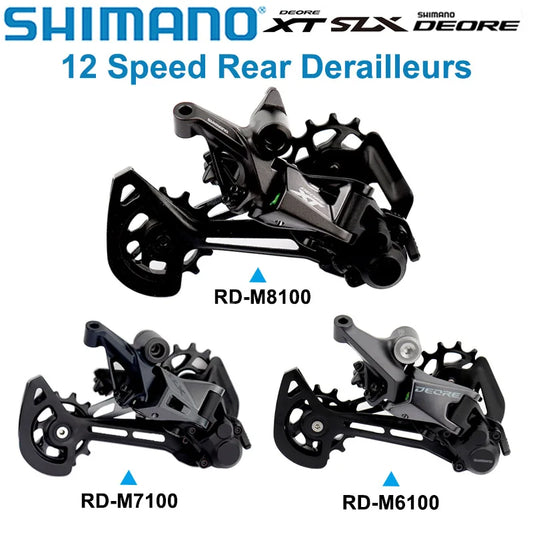 SHIMANO DEORE SLX XT RD M6100 M7100 M7120 M8100 M8120 Rear Derailleur for Mountain Bikes