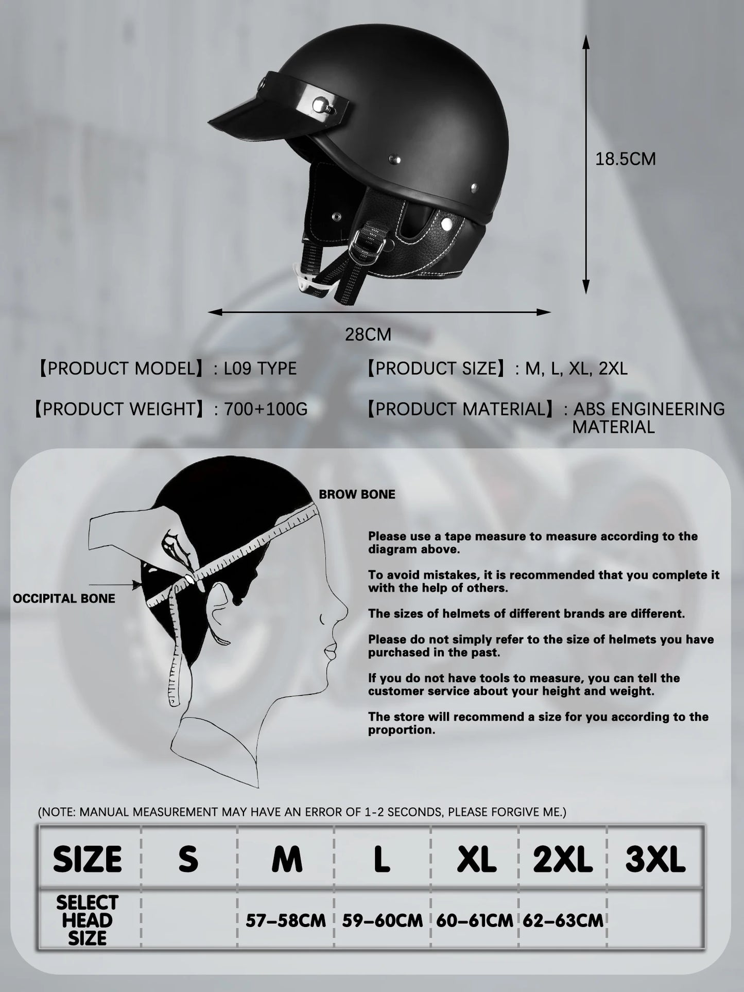 Japanese retro motorcycle half helmet cruise motorcycle helmet safety helmet