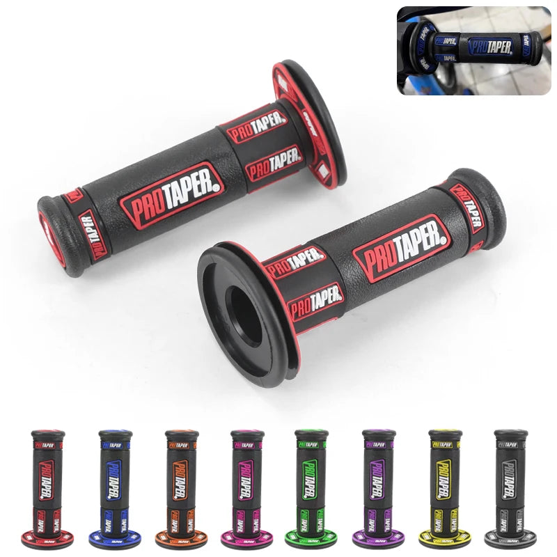 7/8 "22 24mm Motorcycle Grips Handle Bar For KTM YAMAHA KTM CR Pit Bike Motocross Motorbike Rubber GEL Grip Universal