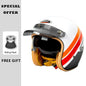 Jet Helmet Men Women Motorcycle Helmet DOT Approved Open Face Helmet TYPE F CHINA