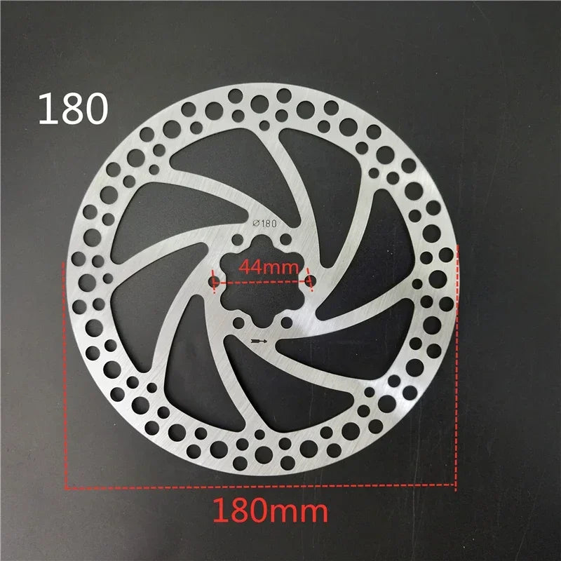 Stainless Steel Brake Rotor 110/120/140/160/180/203mm MTB Road Bike Disc with Bolts Brake Disk