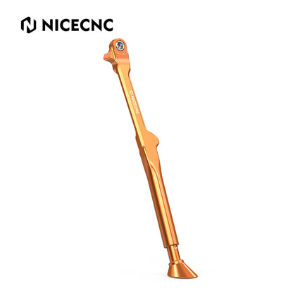 For KTM 2024-2025 EXC 300 EXC 250 EXCF 350 EXC 450 XCW 300 XCF-W XW-F Adjustable Kickstand Kick Side Stand XC XCF 2023-2025