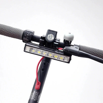 Front LED Light For Xiaomi Ninebot Electric Scooter 2000mAh 4000mAh Waterproof Flashlight USB Charging Bicycle Cycling Lamp