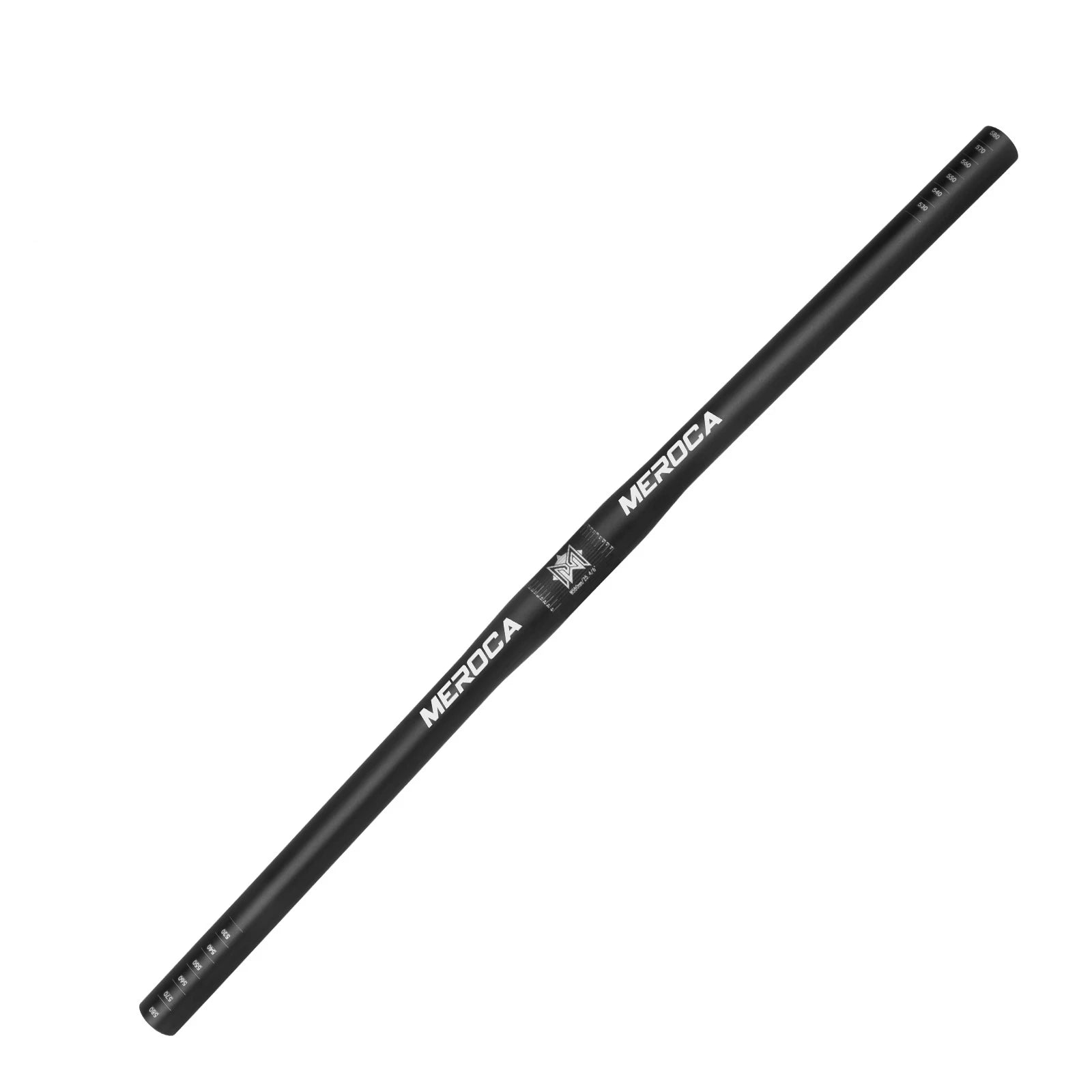 Mountain Bike Handlebar Straight/Swallow Aluminum Alloy Bicycle Riser Handlebar 25.4X540/580mm Bicycle Parts Cycling Accessories 25.4x580mm-Black
