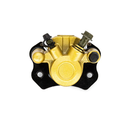 ATV Rear Disc Brakes Calipers Clamp Lower Pump for 50 70 90 110 125 150cc Quad master cylinder caliper right Yellow