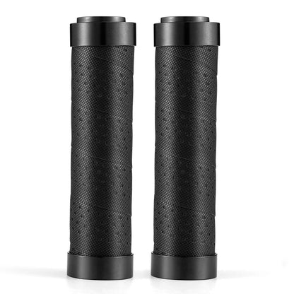 ROCKBROS MTB Bicycle Grips Waterproof Double Plug Handlebar Bicycle Handle Grip Ultralight Non-Slip Shockproof Grips Accessories