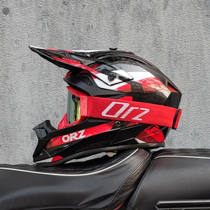 High Quality Motorcycle Off Road Racing Helmet ATV Forest DH Mountain Bike Full Helmet DOT Approved 18