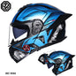 Motorcycle Helmet Dual Visor Modular Flip up Full Face Helmet for Adult Men and Women DOT Approved 5 China