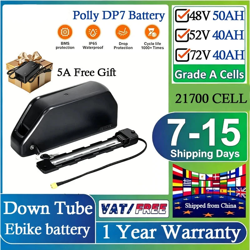 Hailong Polly DP-7 Cham Rider E-Bike Battery main product view