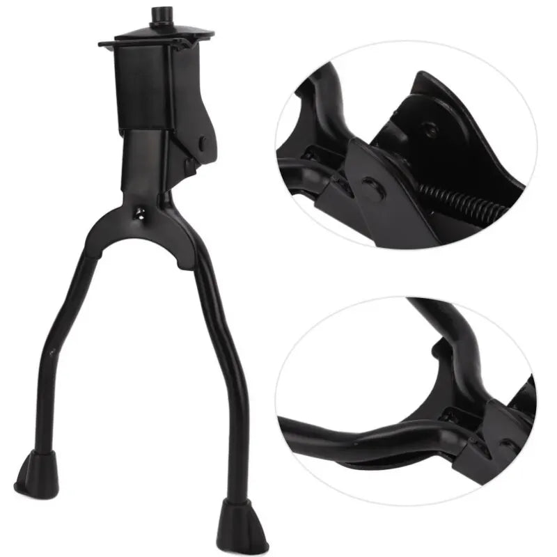 Bike Kickstand Stainless Steel Foldable Double Leg Kickstand Intermediate Stand for Mountain Bikes for Road Bikes
