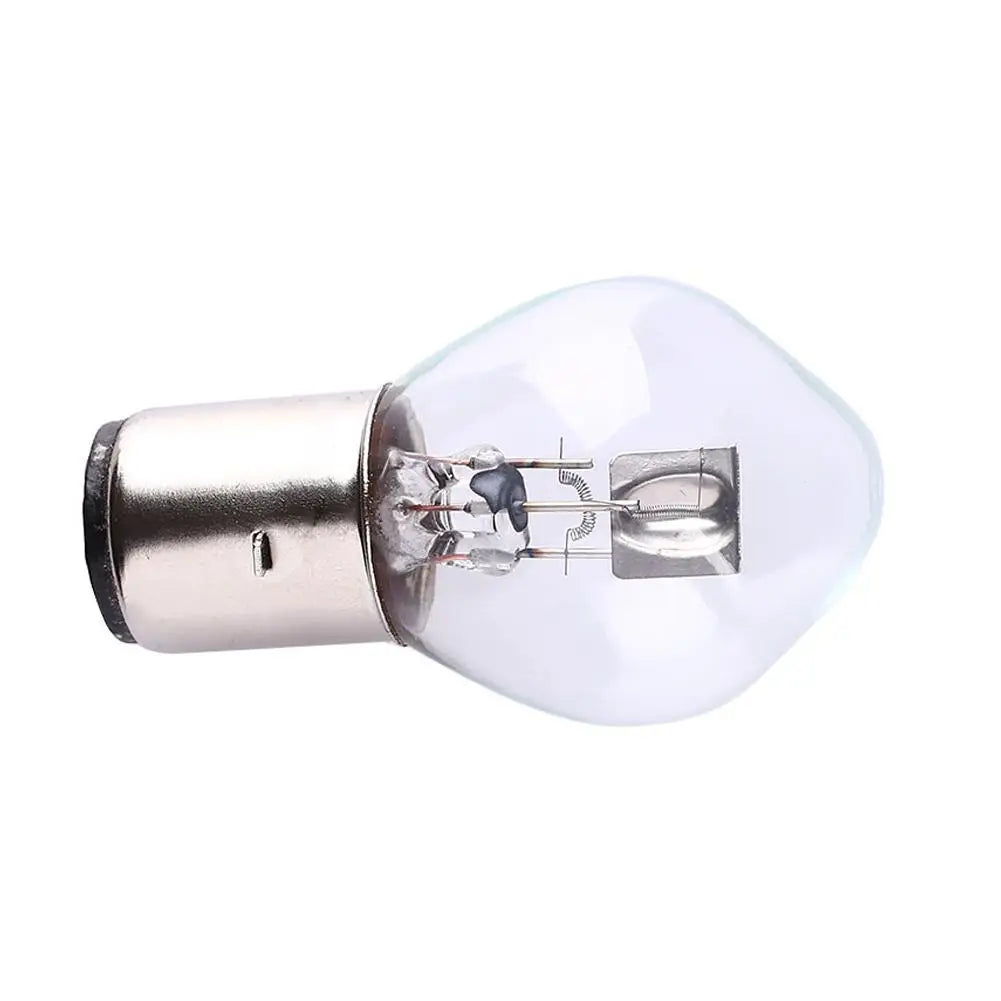 1/3/10pcs BA20D High Brightness LED Bulbs 12V 35/35W Halogen Headlight Singal Lamp Bulb Amber For Motorcycle ATV Moped Scooter