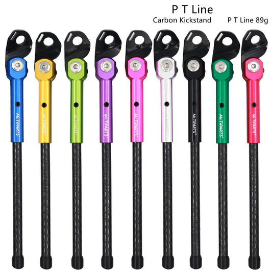 P line T line Kickstand for Brompton Folding Bicycle Special Carbon Fiber Foot Support Kickstand