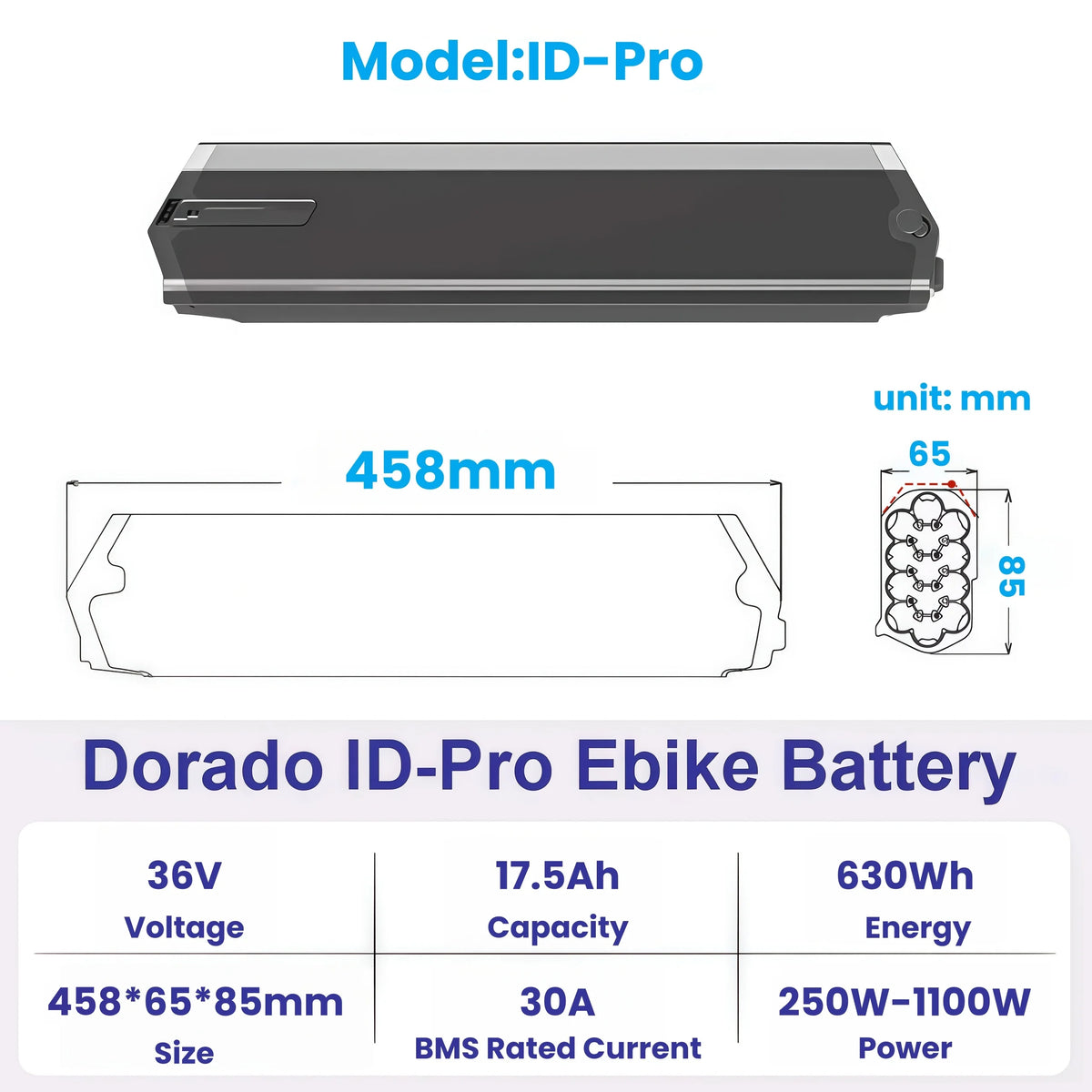 36V-17.5Ah Pro-458