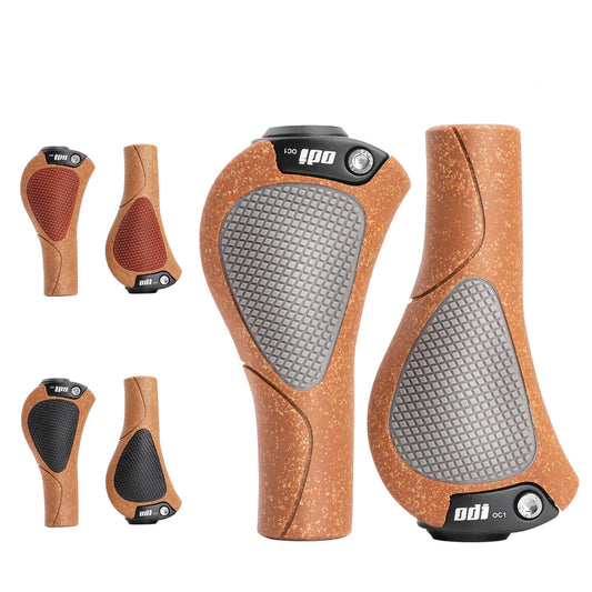 ODI OC1 Bicycle Ergonomic Oak Grips MTB Large Pad Bike Handlebar Cover Anti-Slip Grips Cycling Rubber Ball Handle Accessories