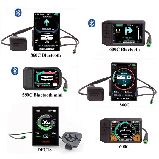 BAFANG CAN-protocol 860C 600C 530S DPC18 P860C,Triangle plug,electric bike display for mid M500 M620, motor kits, Bluetooth