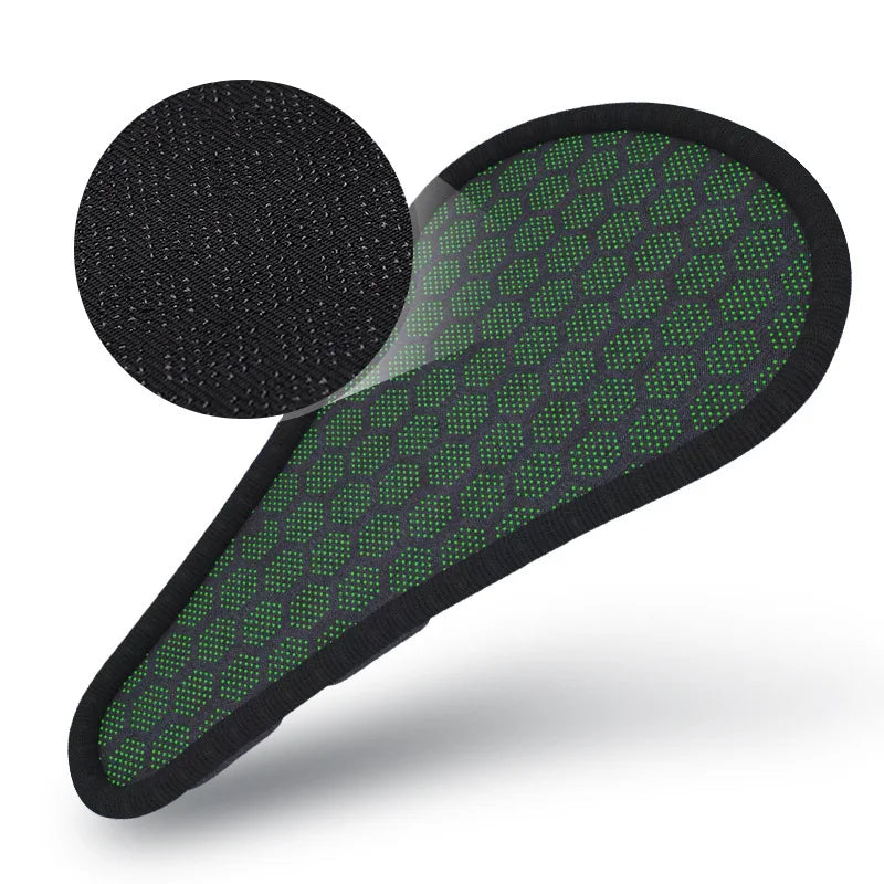 3D Air Bicycle Saddle Seat Cushion MTB Bike Big Butt PU Leather Gel Pad Seat Cover Shockproof Soft Bike Seat Bicycle Accessories