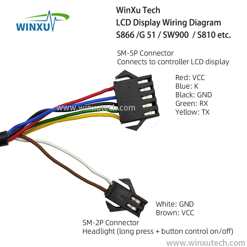 24V 36V 48V 250W 350W E-bike Brushless Motor Drive Universal Controller G51 Colour LCD Display Set for Electric Bicycle Scooter