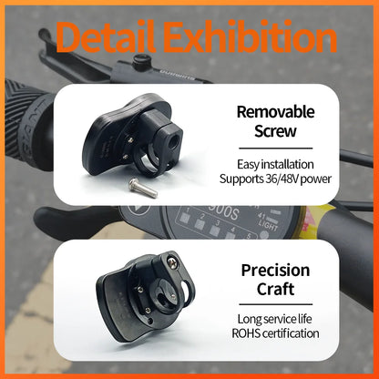 EBike Display KT LED-900S 24V 36V 48V SM/Waterproof Connect Electric Bicycle Accessories Display
