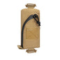 Tactical Molle Bag Military EDC Tool Pockets Outdoor Backpack Shoulder Strap Accessory Pouch Compact Phone Bag tan