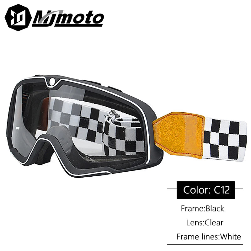 Motorcycle Dust Goggles Enduro Cross Glasses ATV Glasses Moto Motocross 100 Glasses Dirt Bike Off-road Riding Ski Ride Goggles