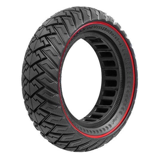 10 Inch 255x80(80/65-6) Off-Road Solid Tire 10x3.0 Tyre For Zero 10x For KUGOO M4 Kaabo Mantis 10 Tires Electric Scooter Parts red black China