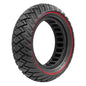 10 Inch 255x80(80/65-6) Off-Road Solid Tire 10x3.0 Tyre For Zero 10x For KUGOO M4 Kaabo Mantis 10 Tires Electric Scooter Parts red black China