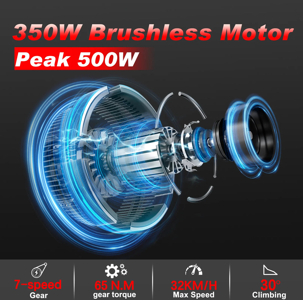   SAMEBIKE EBE2 500W Electric Bicycle 26" All-Terrain E-Bike with Torque Sensor & Removable Battery