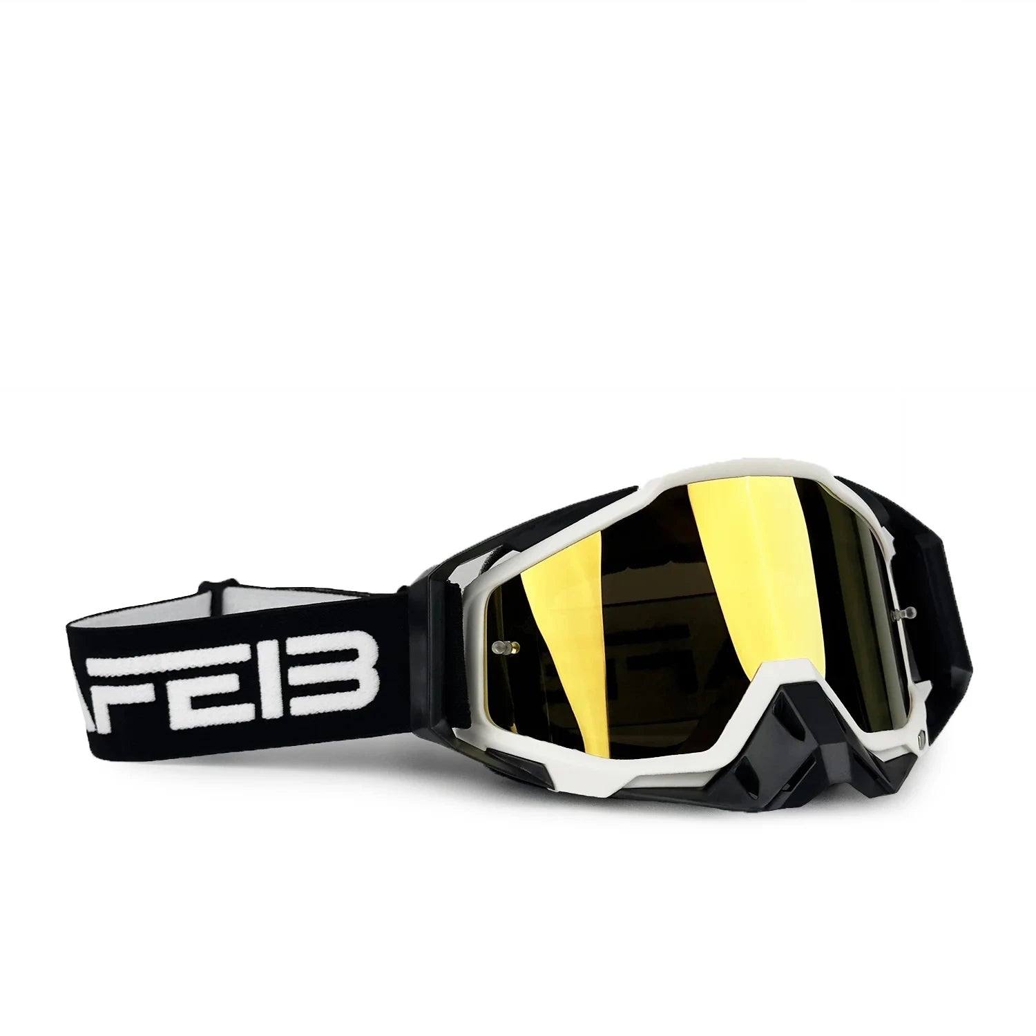 NAFEIB Motocross Glasses Motorcycle Sunglasses Man Windproof Protection Skiing Cycling Racing Off-Road Goggles Tear-off Film
