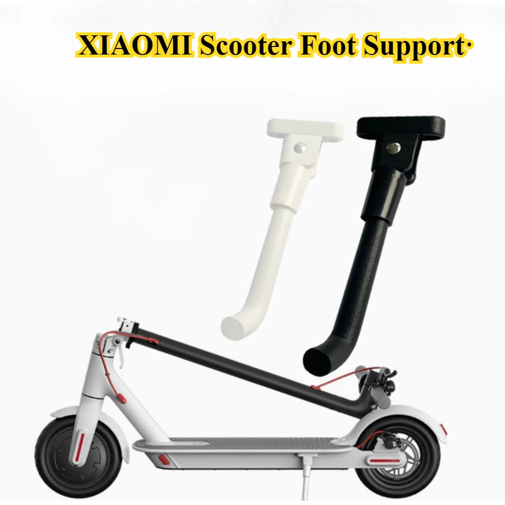 1pc Electric Scooter Footrest Pro For XiaoMi M365/1S Scooter Bracket Aluminium Alloy Currency Parking With Screw Outdoor Cycling