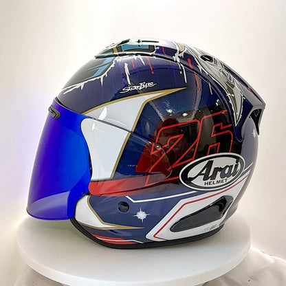 VZ-RAM Pedrosa Shogun Half Helmet Unisex Motorcycle Off-Road SZ-R VAS Helmet Downhill Racing Mountain Cross Casco Capacete Blue China