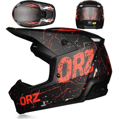 Latest Off road Motorcycle Helmet Mountain DH Off road Helmet Bicycle Track Helmet