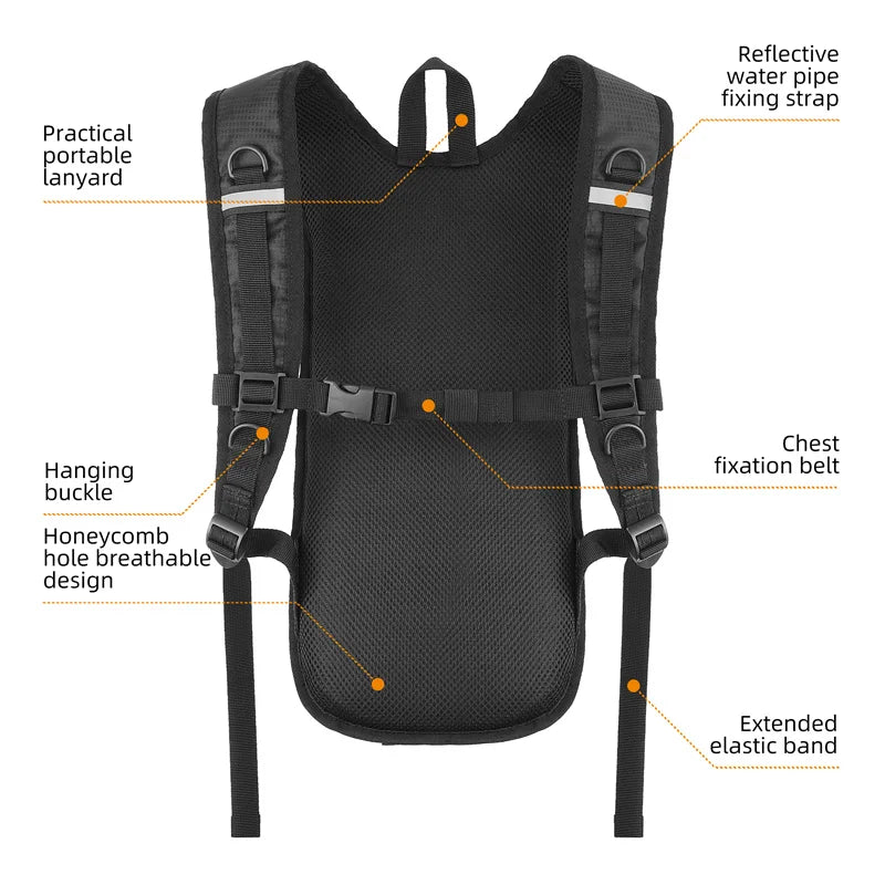 WEST BIKING 7L Cycling Backpack Bicycle Bags Outdoor Sport Climbing Hiking MTB Road Bike Hydration Backpack Men Women Bag