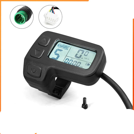 KT Display KT-LCD11 Mini Display 24V 36V 48V for KT Controller Ebike Panel Julet Waterproof/SM Plug